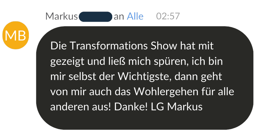 Markus – Zoom-Chat Stimme